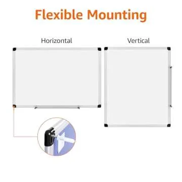 Amazon Basics Magnetic Dry Erase Board - 36 x 48 Inches