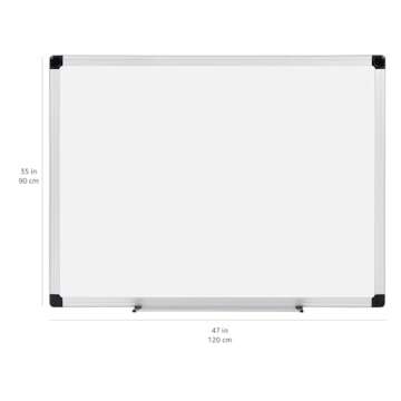 Amazon Basics Magnetic Dry Erase Board - 36 x 48 Inches