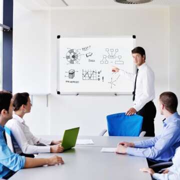 Amazon Basics Magnetic Dry Erase Board - 36 x 48 Inches