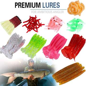 Comprehensive Fishing Lure Set: 102 Pieces Included