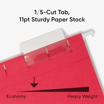 Smead Hanging File Folders - Colorful Organization Solution