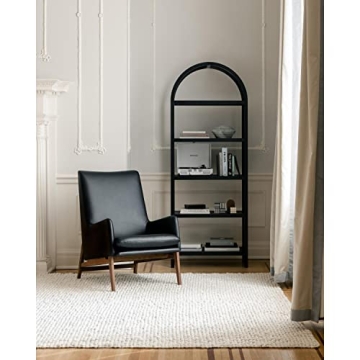 Moe's Home Collection Eero Black Bookcase for Stylish Storage