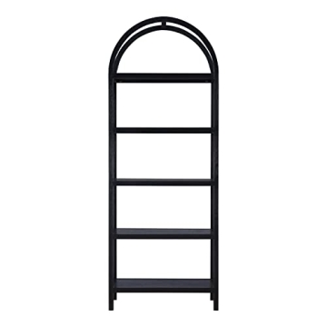 Moe's Home Collection Eero Black Bookcase for Stylish Storage