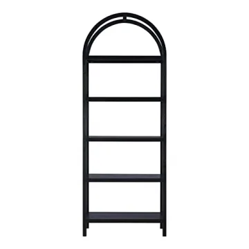 Moe's Home Collection Eero Black Bookcase for Stylish Storage