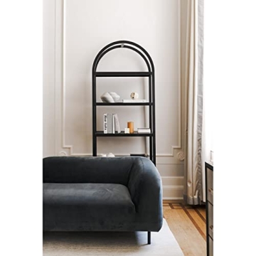 Moe's Home Collection Eero Black Bookcase for Stylish Storage