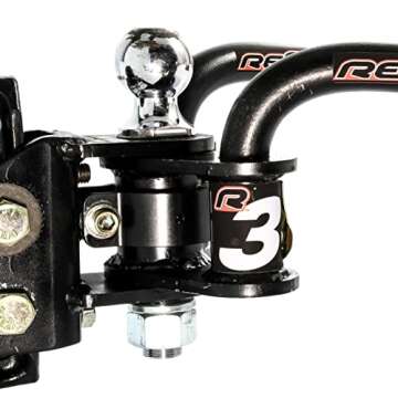 Camco Eaz-Lift ReCurve R3 400lb Weight Distribution Hitch | Features 600lb Max Tongue Weight Rating, 2-5/16-inch Ball has a 15,000lb Max Rating, and Adjustable Sway Control | (48750)