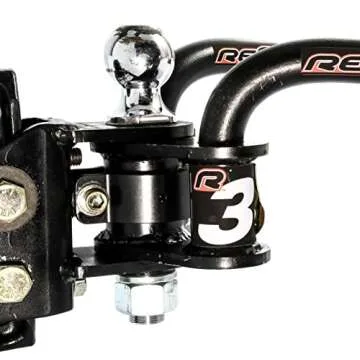 Camco Eaz-Lift ReCurve R3 400lb Weight Distribution Hitch | Features 600lb Max Tongue Weight Rating, 2-5/16-inch Ball has a 15,000lb Max Rating, and Adjustable Sway Control | (48750)