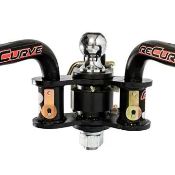 Camco Eaz-Lift ReCurve R3 400lb Weight Distribution Hitch | Features 600lb Max Tongue Weight Rating, 2-5/16-inch Ball has a 15,000lb Max Rating, and Adjustable Sway Control | (48750)