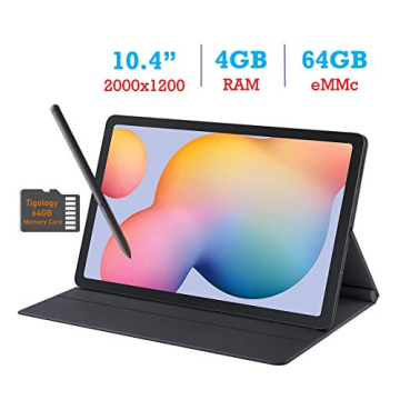 SAMSUNG Galaxy Tab S6 Lite with S Pen & Cover, 10.4”