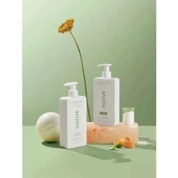 Shampoo and Conditioner Set | Sulfate Free, Paraben Free, Dye Free, with Naturally Derived Clean Ingredients| 16.5 oz (Cucumber & Mint, Volumizing)