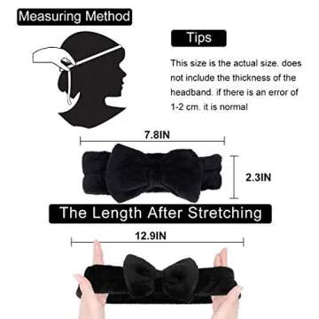LADES Facial Headband for Skincare and Makeup Routine