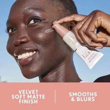 CoverGirl TruBlend Skin Enhancer, Velvet Blur, Primer, Plumps Dry Skin, Blurs Pores, Hydrating, Brightening, Lasts All Day, 0.81oz