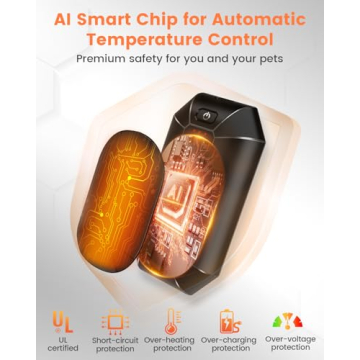 Rechargeable 2-Pack Hand Warmers - Warmth for All Occasions