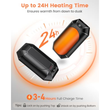 Rechargeable 2-Pack Hand Warmers - Warmth for All Occasions
