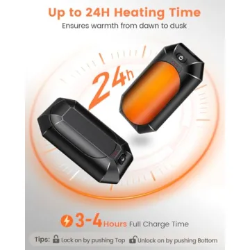 Rechargeable 2-Pack Hand Warmers - Warmth for All Occasions