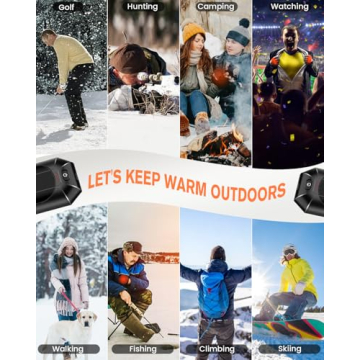 Rechargeable 2-Pack Hand Warmers - Warmth for All Occasions