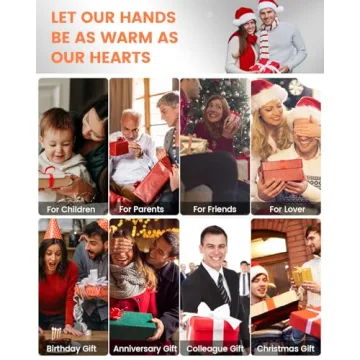 Rechargeable 2-Pack Hand Warmers - Warmth for All Occasions