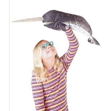 Folkmanis Narwhal Hand Puppet