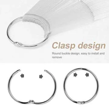 4 Sets Nail Sticks Transparent Nail Color Display Tips Polish Board Nail Art Practice Sticks for DIY Home Shop