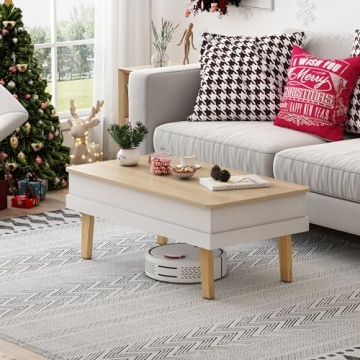 DMIDYLL Lift Top Coffee Table with Hidden Storage