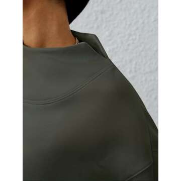 ANRABESS Womens Oversized Sweatshirts Turtleneck Pullover Long Sleeve Hoodies Tops 2024 Fall Fashion Preppy Outfits