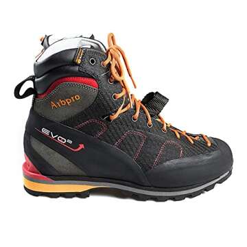 Arbpro mens EVO 2 Climbing Arborists, Water Resistant Boots, Black, 11.5