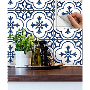 Peel and Stick Antique Dutch Tile Stickers for Home Makeover