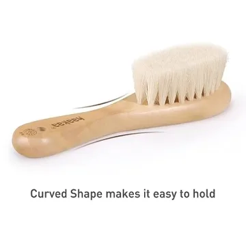 Haakaa Wooden Baby Hair Brush for Newborns and Toddlers