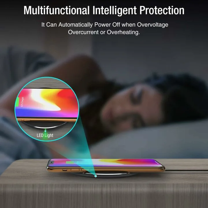 TOZO W3 Wireless Charger - Fast & Compatible