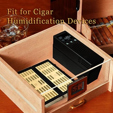 Woodronic LED Cigar Humidor for 100-150 Cigars