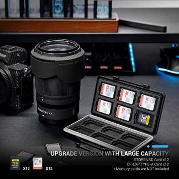 Stylish CFexpress & SD Card Holder for Photographers