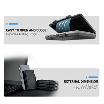 Stylish CFexpress & SD Card Holder for Photographers
