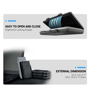 Stylish CFexpress & SD Card Holder for Photographers