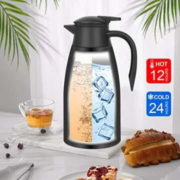 70oz Insulated Coffee Carafe - Dual Temperature Keeping