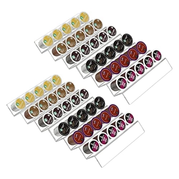 AITEE Acrylic K Cup Holder - Stylish Coffee Pod Organizer