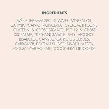 Avene Soothing Eye Contour Cream for Sensitive Skin 0.33 Oz