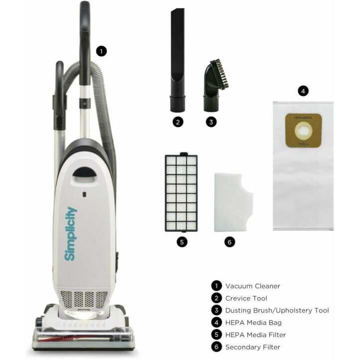 Simplicity S20EZM Allergy Bagged Vacuum Cleaner