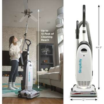 Simplicity S20EZM Allergy Bagged Vacuum Cleaner