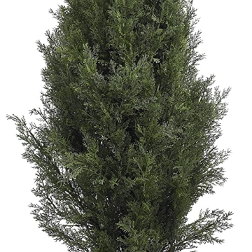 Nearly Natural 5ft Mini Cedar Pine Tree for Home Decor