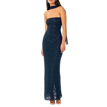 Elegant Women's Floral Lace Maxi Dress - Perfect for Every Occasion