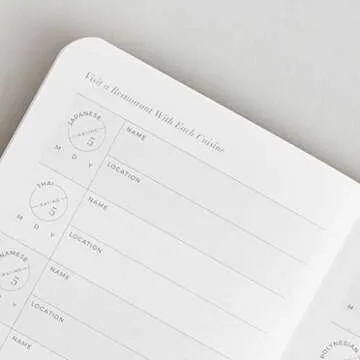 Letterfolk Restaurant Passport Journal — Pocket-sized Experience Book (3.5" W x 5.5" H)