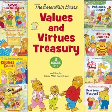 The Berenstain Bears Values and Virtues Treasury: 8 Books in 1 (Berenstain Bears/Living Lights: A Fa...