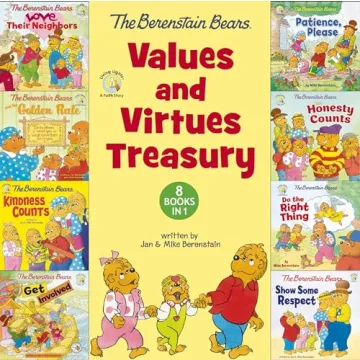 The Berenstain Bears Values and Virtues Treasury: 8 Books in 1 (Berenstain Bears/Living Lights: A Fa...
