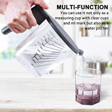 Recogwood 10-Piece Stackable Measuring Cup and Spoon Set