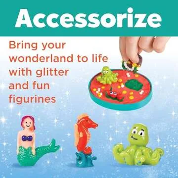 Creativity for Kids Make Your Own Under the Sea Water Globes - Make 3 DIY Snow Globes, Arts and Crafts for Boys and Girls, Kids Activities and Birthday Gifts for Ages 6-8+