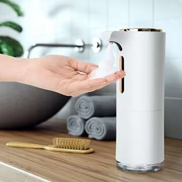 Adjustable Touchless Foaming Soap Dispenser - Rechargeable