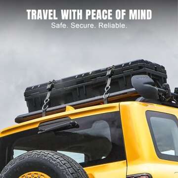 Jack Boss Ratchet Tie Down Straps Set,1500 lbs Break Strength, 1" x 15' Heavy Duty Ratchet Straps with 4X Soft Loops Padded Handles Coated S Hook, Fits for Moving Appliances Motorcycle ATV Truck,Black