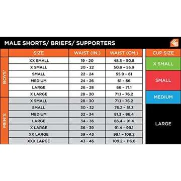 Shock Doctor Jock Straps for Boys with Cup Included, Cups for Football Baseball. Core Protective Athletic Supporters for Youth.