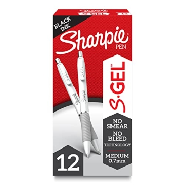 Sharpie S-Gel Pens - 12 Count Premium Gel Ink Writing