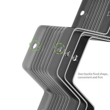 Kocuos Honeycomb Adjustable Drawer Organizer for Socks & Scarves